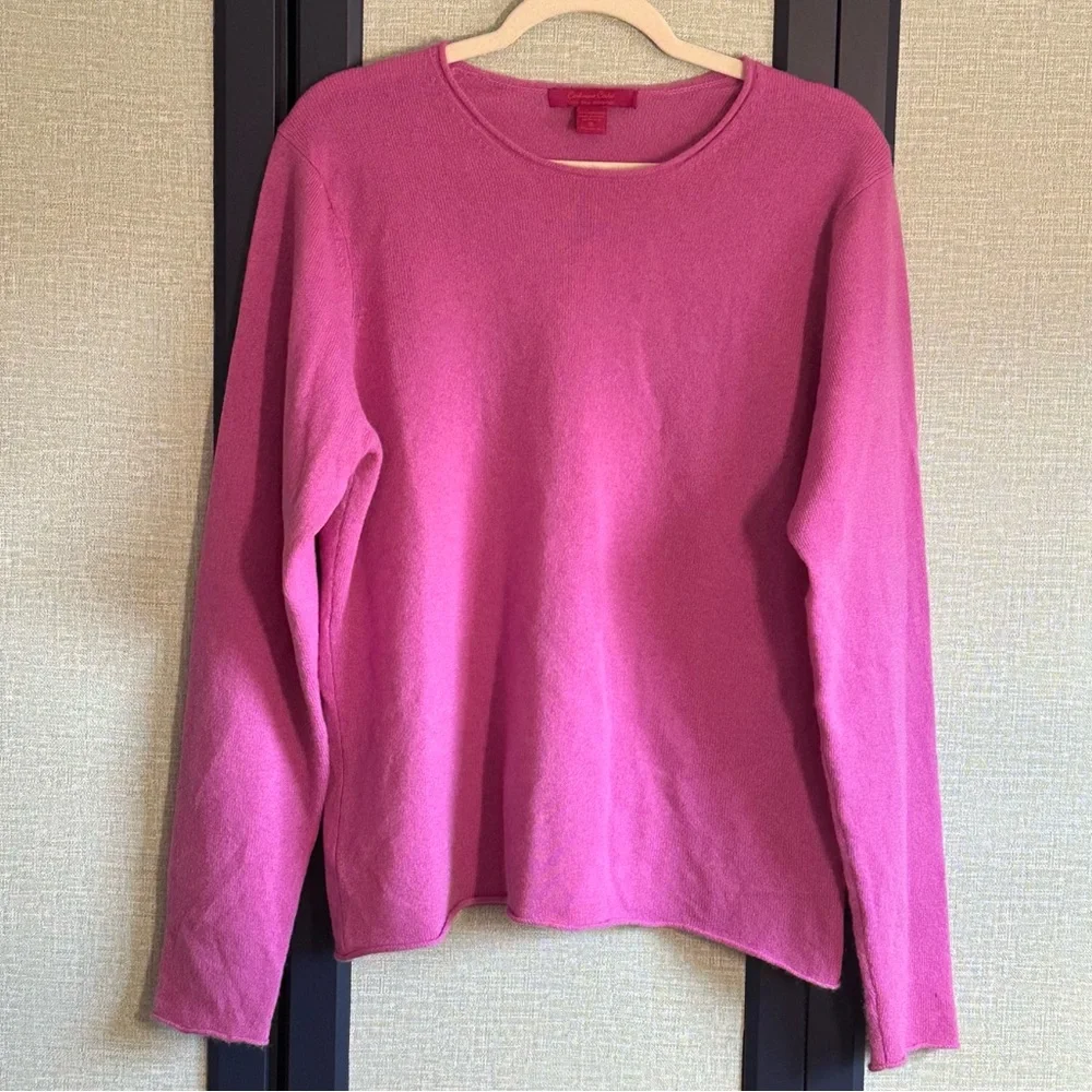 Pink Crew Neck Sweater - Picture 1 of 4